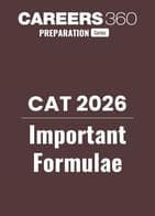CAT 2026 Important Formulae