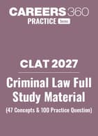 Criminal Law Concepts and Practice Questions for CLAT
