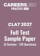 CLAT Sample Paper 2027 with Answer Key by Careers360