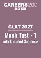 CLAT 2027 Mock Test 1 with Detailed Solutions PDF