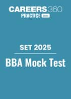 SET BBA 2025 Mock Test PDF