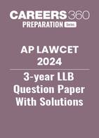 AP LAWCET 2024 3-year LLB Question Paper With Answer Key