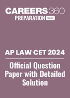AP LAWCET 2024 Official Question Paper With Detailed Solutions