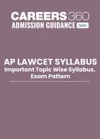 AP LAWCET Syllabus: Important Topic Wise Syllabus, Exam Pattern