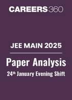 JEE Main 2025 Paper : Memory Based Questions and Analysis of 24th January (Shift-2)