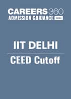 IIT Delhi CEED Cutoff
