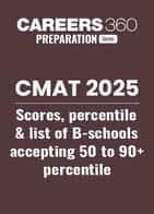 CMAT 2025: Scores, percentile, and list of BSchools accepting 50 to 90+ percentile