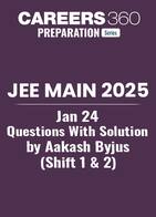 JEE Main 2025 Jan 24 Questions with Solution by Aakash Byjus (Shift 1 & 2)