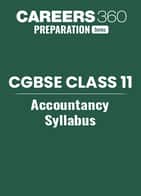 CGBSE Class 11th Accountancy Syllabus