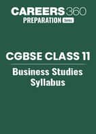 CGBSE Class 11th Business Studies Syllabus