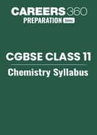 CGBSE Class 11th Chemistry Syllabus