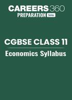 CGBSE Class 11th Economics Syllabus