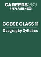 CGBSE Class 11th Geography Syllabus