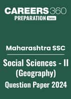 Maharashtra Board Class 10 Social Science-II-Geography Question Paper 2024