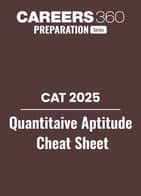CAT 2025 Quantitative Aptitude Cheat Sheet
