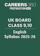 UK Board Class 9, 10 English Syllabus 2025-26