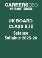 UK Board Class 9, 10 Science Syllabus 2025-26