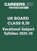 UK Board Class 9, 10 Vocational Subjects Syllabus 2025-26