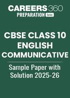 CBSE Class 10 English Communicative Sample Paper with Solution 2025-26