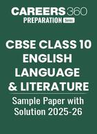 CBSE Class 10 English Language & Literature Sample Paper with Solution 2025-26