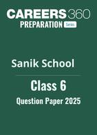 Sainik School Class 6 Question Paper 2025 PDF