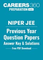 NIPER JEE Previous Year Question Paper with Solutions PDF (2019–2025) – Free Download