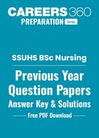 SSUHS BSc Nursing 2025 Question Paper PDF & PYQs with Solutions