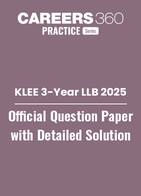 KLEE 3-year LLB 2025 Official Question Paper With Detailed Solutions