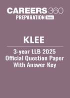 KLEE 3-year LLB 2025 Question Paper with Solutions