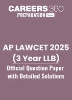 AP LAWCET 2025 3-year Official Question Paper with Detailed Solution