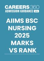 AIIMS BSc Nursing 2025 Marks vs Rank