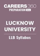 Lucknow University LLB Syllabus PDF