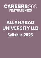 Allahabad University LLB Syllabus PDF