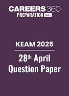 KEAM 2025 April 28 Question Paper with Answer Key
