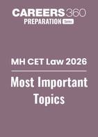 Most important topics to study for MH CET Law 2026