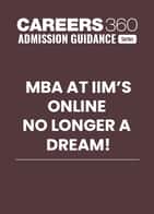 MBA at IIMs - Online No Longer a Dream!