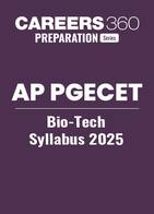 AP PGECET Bio-Tech Syllabus 2025