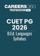CUET PG 2026 B.Ed. Languages Syllabus