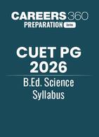 CUET PG 2026 B.Ed. Science Syllabus