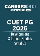 CUET PG 2026 Development and Labour Studies Syllabus