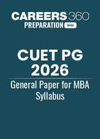 CUET PG 2026 General Paper for MBA Syllabus