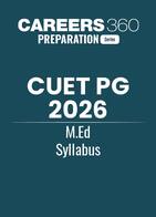 CUET PG 2026 M.Ed Syllabus