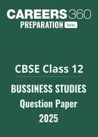 CBSE Class 12 Business Studies Question Paper 2025