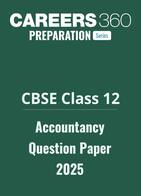 CBSE Class 12 Accountancy Question Paper 2025