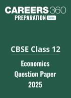 CBSE Class 12 Economics Question Paper 2025