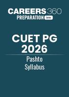 CUET PG 2026 Pashto Syllabus