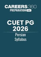 CUET PG 2026 Persian Syllabus