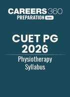 CUET PG 2026 Physiotherapy Syllabus