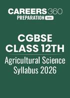 CGBSE Class 12th Agricultural Science Syllabus 2026