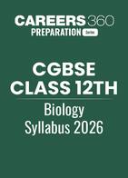 CGBSE Class 12th Biology Syllabus 2026